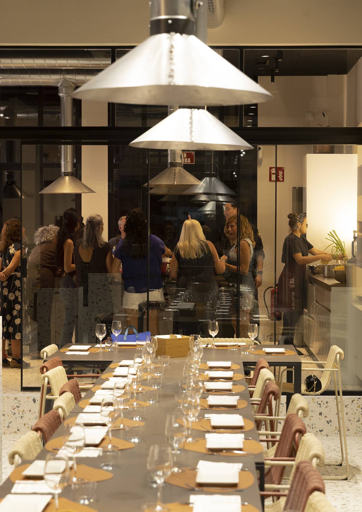 Escuela de cocina y cena