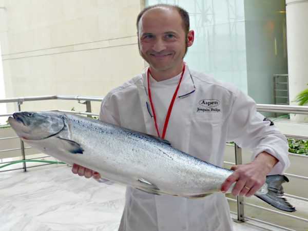 Joaquín Felipe nos enseña como cocinar el esturión