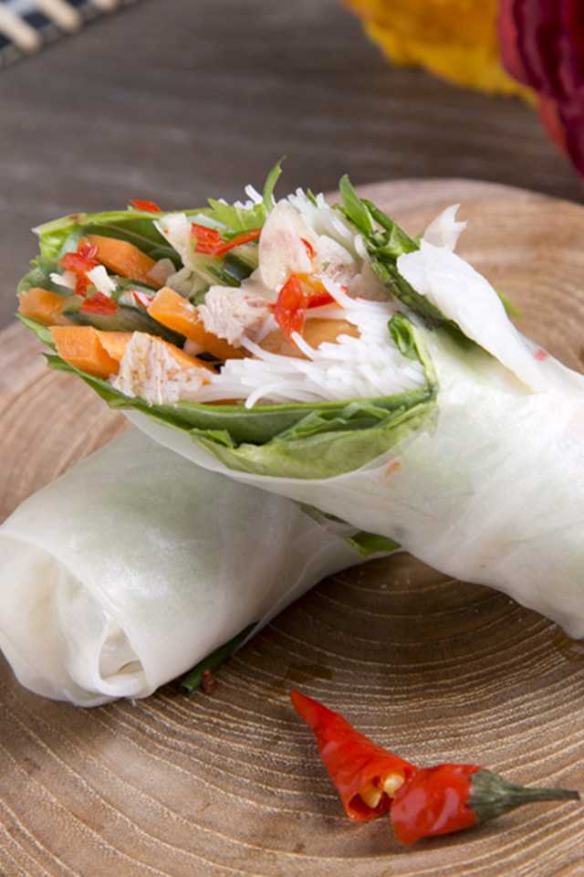 Rollitos vietnamitas con papel de arroz - RECETA - MISS BLASCO ®
