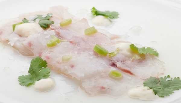 Tiradito, receta del curso de cocina peruana