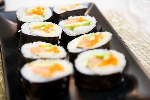 Cocina japonesa sushi