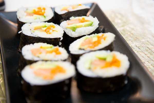Cocina japonesa sushi