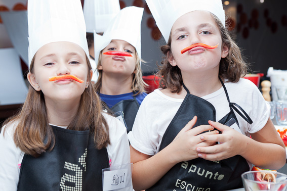 Curso de cocina para ñiños