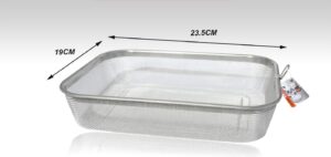 COLADOR 23 CM RECTANGULAR