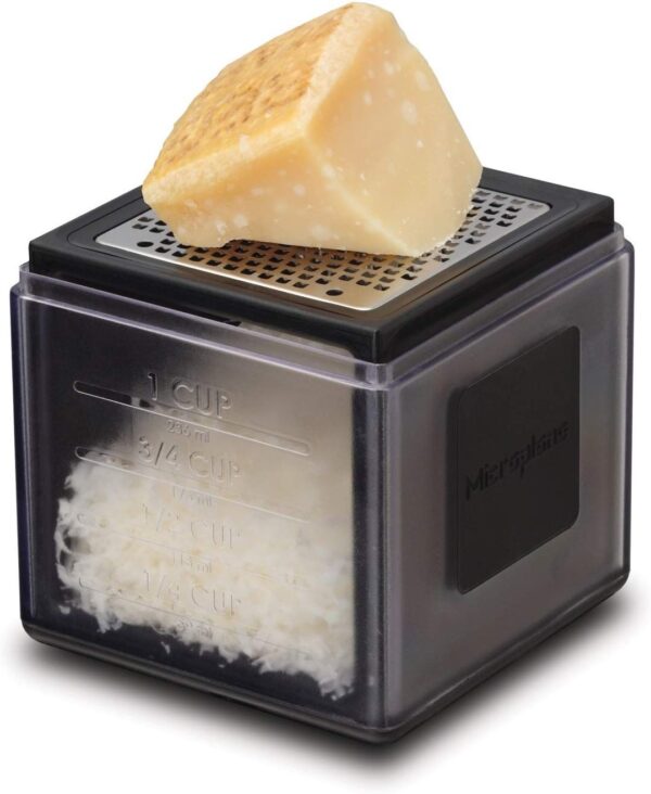 CUBO RALLADOR NEGRO MICROPLANE