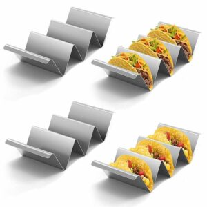 SOPORTE INOX PARA 3-4 TACOS