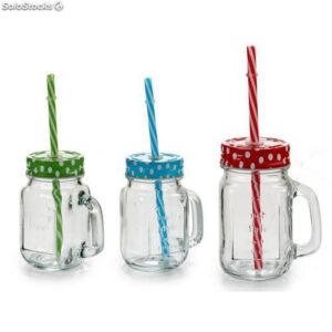 MINI JARRA CON PAJITA PEQUEÑA