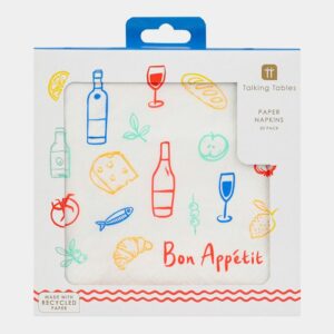 SERVILLETAS DE 33 CM PACK DE 21 - BON APPETIT